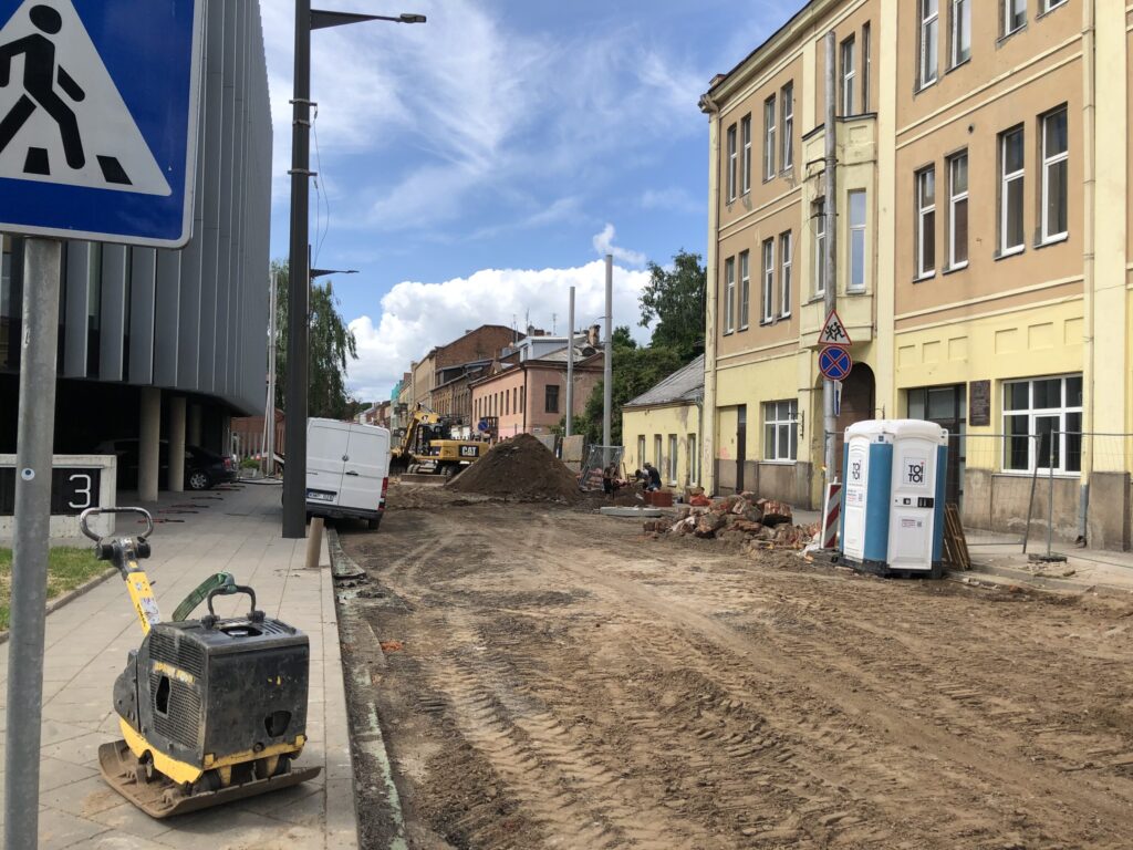 Nemuno gatvė (Nemuno g.) - Street - construction photos