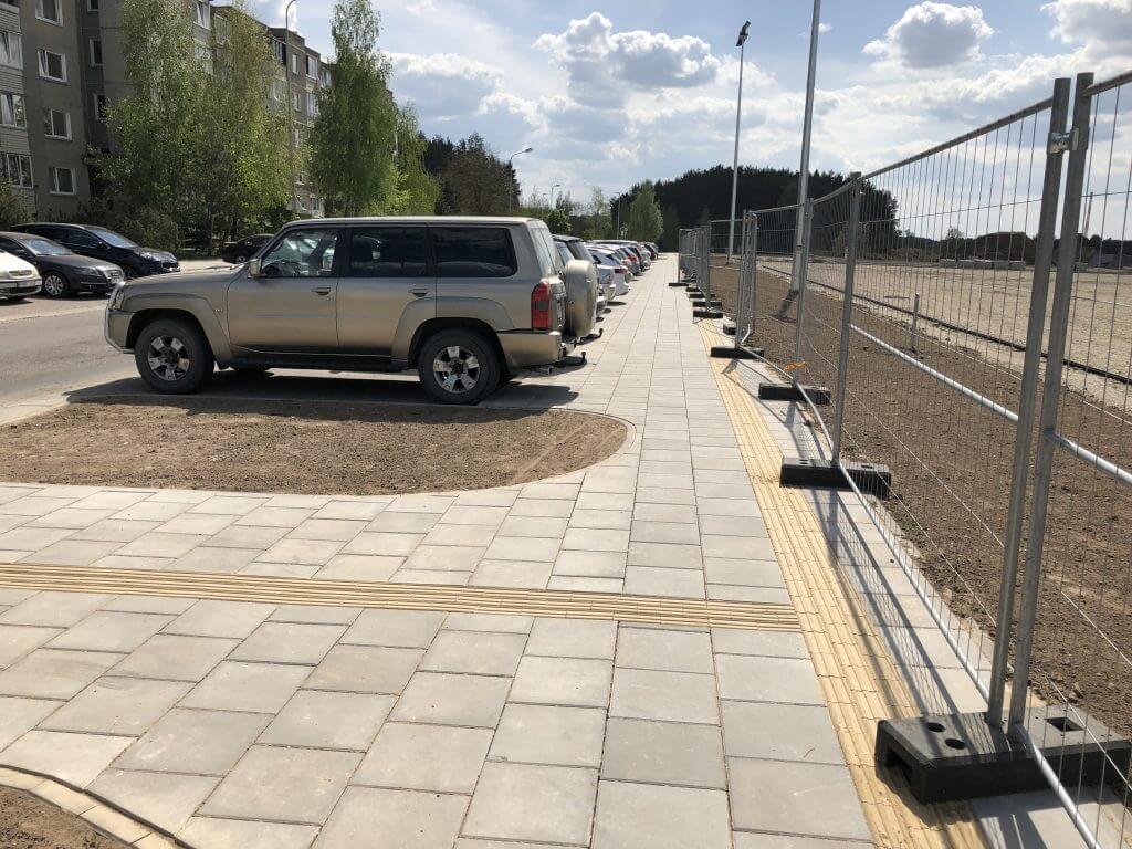 Įsruties g. rekonstrukcija (Įsruties g.) - Street - construction photos