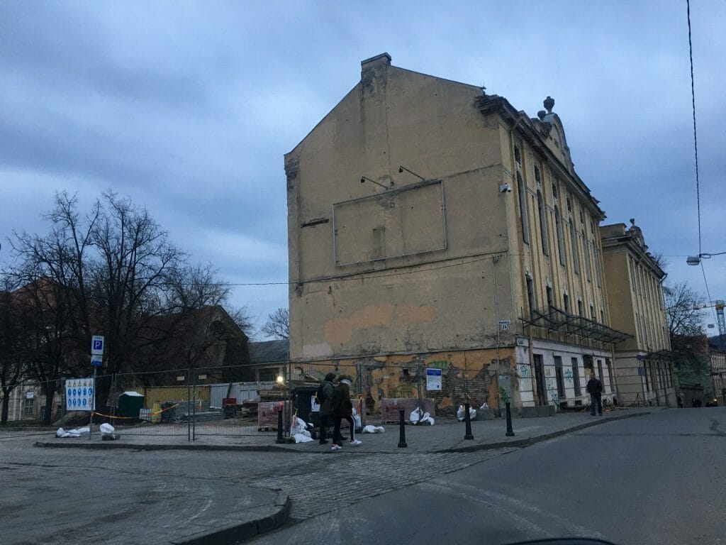 Radvilų rūmų pietų korpuso ir rytų paviljono atkūrimas (Vilniaus g. 24) - Museum - construction photos