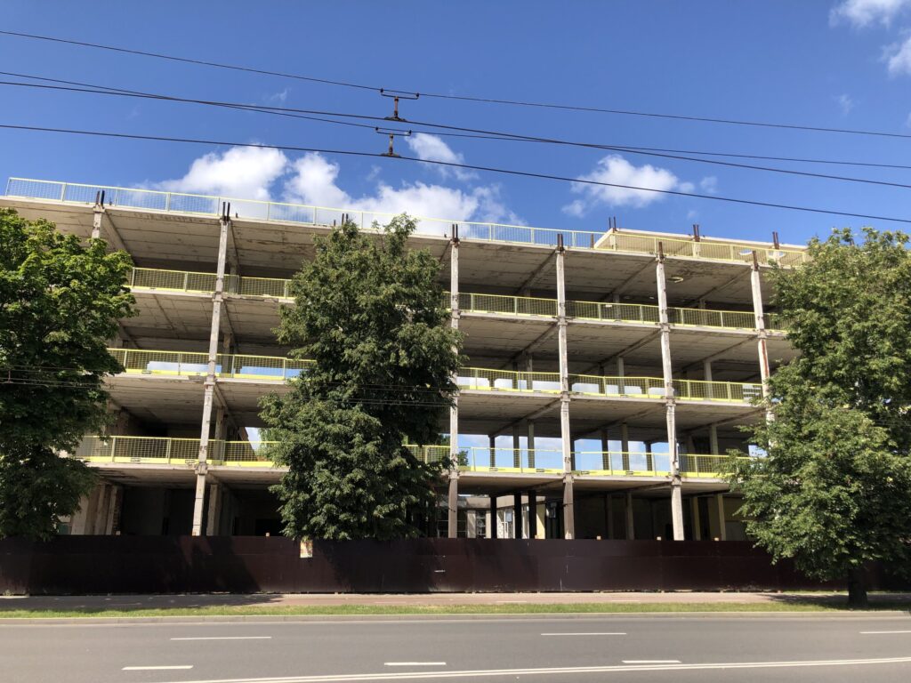 Savanorių pr. 225 (Savanorių pr. 225) - Health center - construction photos