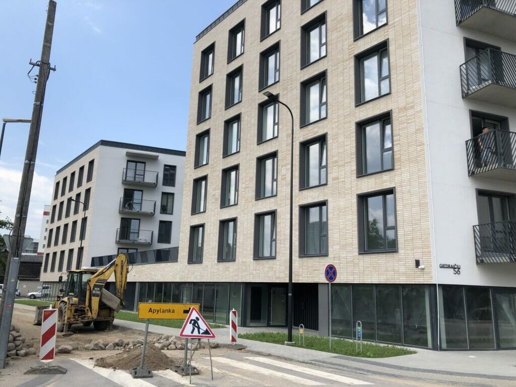 Aurea home (Giedraičių g. 56) - Multi apartment - construction photos