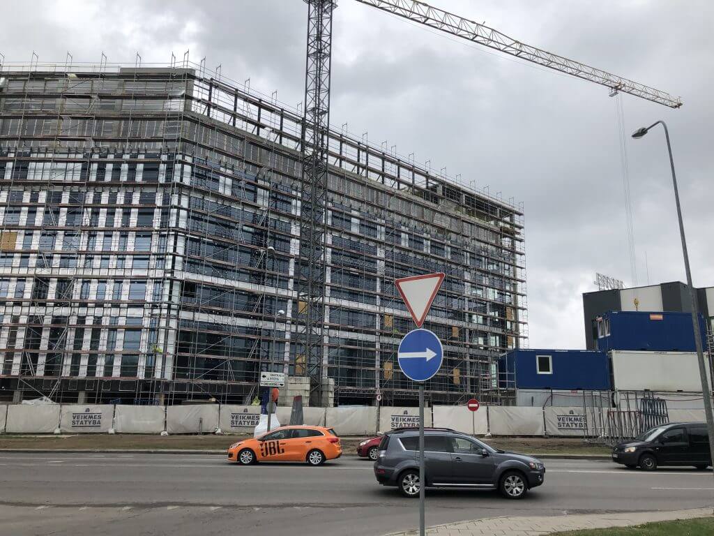 Avia Solutions Group (Dariaus ir Girėno g. 21A) - Office center - construction photos