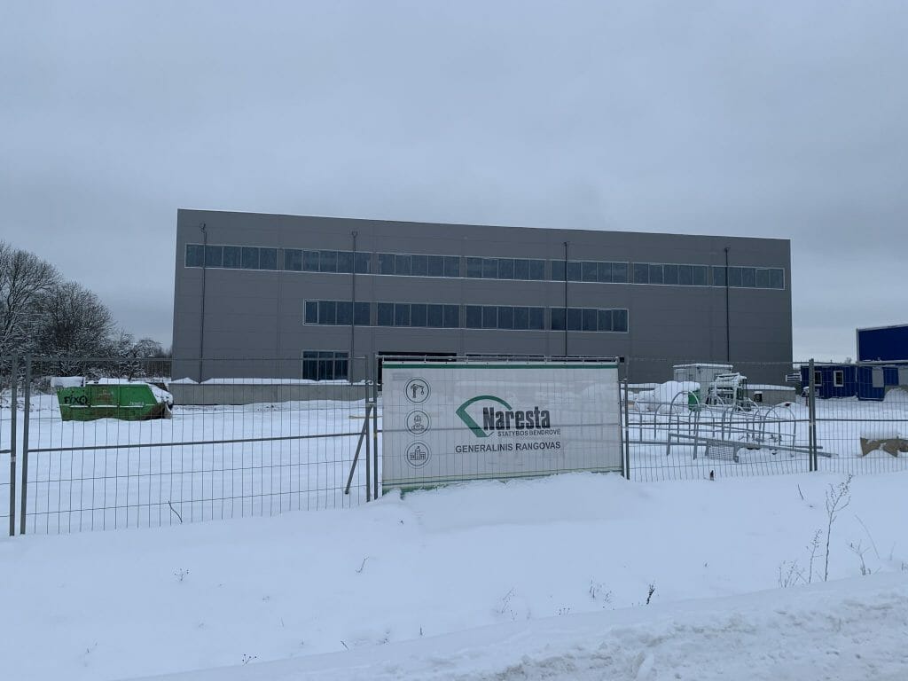 "GOTAS" administracinis (Nesvyžiaus g. 8) - Office center - construction photos