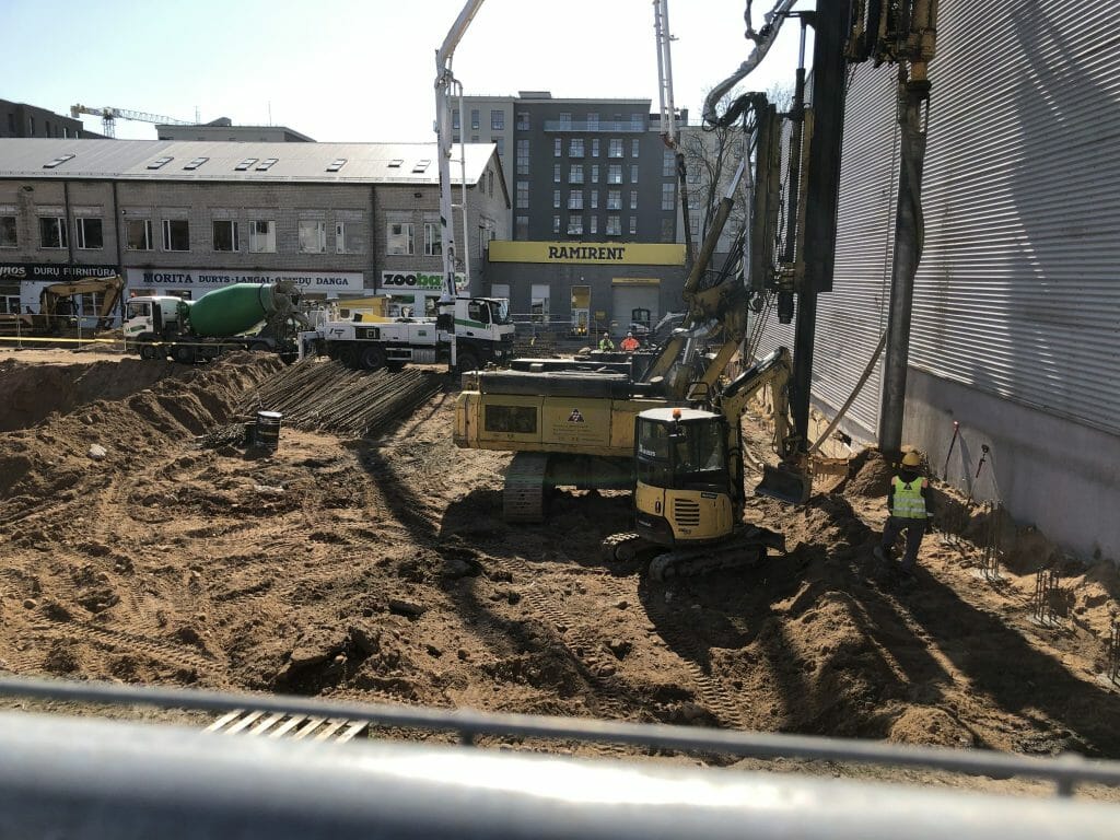 Žalgirio 112 (Žalgirio g. 112) - Biroju centrs - būvdarbu attēli