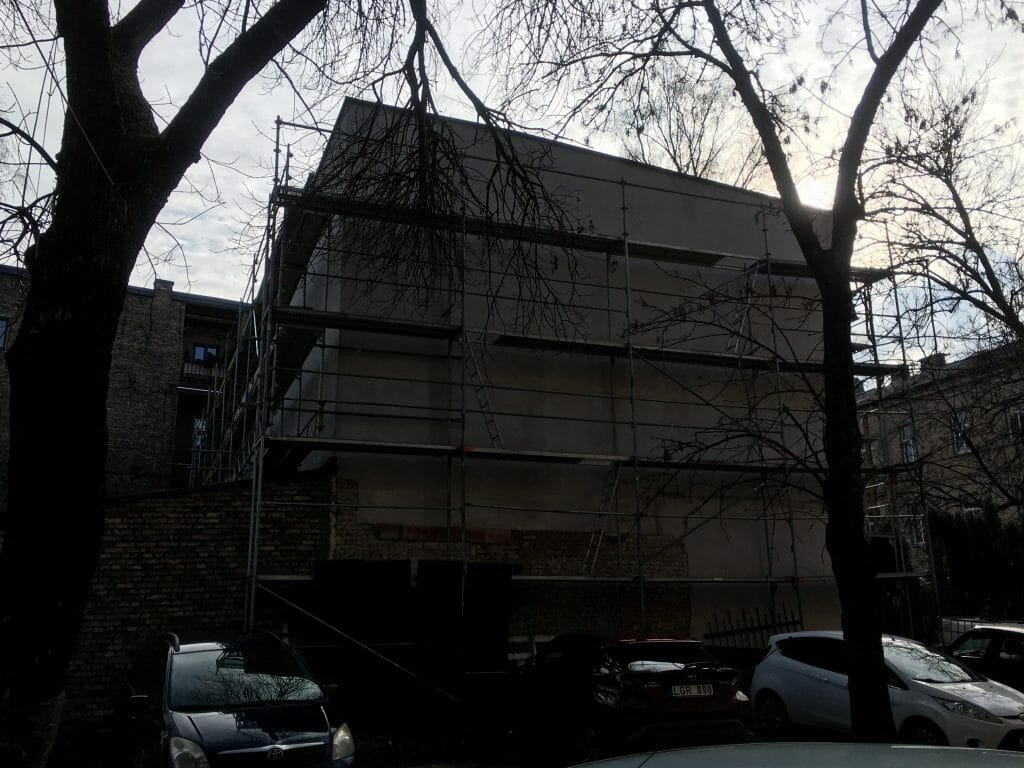 Pylimo g. 12 (Pylimo g. 12) - Row housing - construction photos