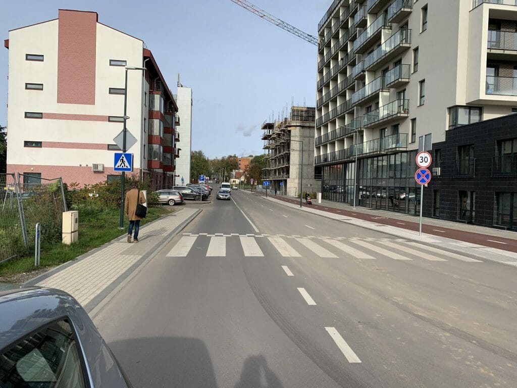 Giedraičių ir S. Fino g. (Giedraičių g.) - Bike path, Street - construction photos