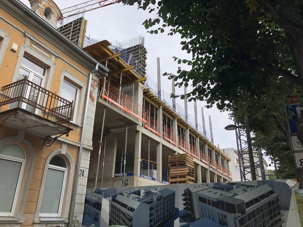 Alėja 18 (Laisvės al. 18) - Multi apartment - construction photos