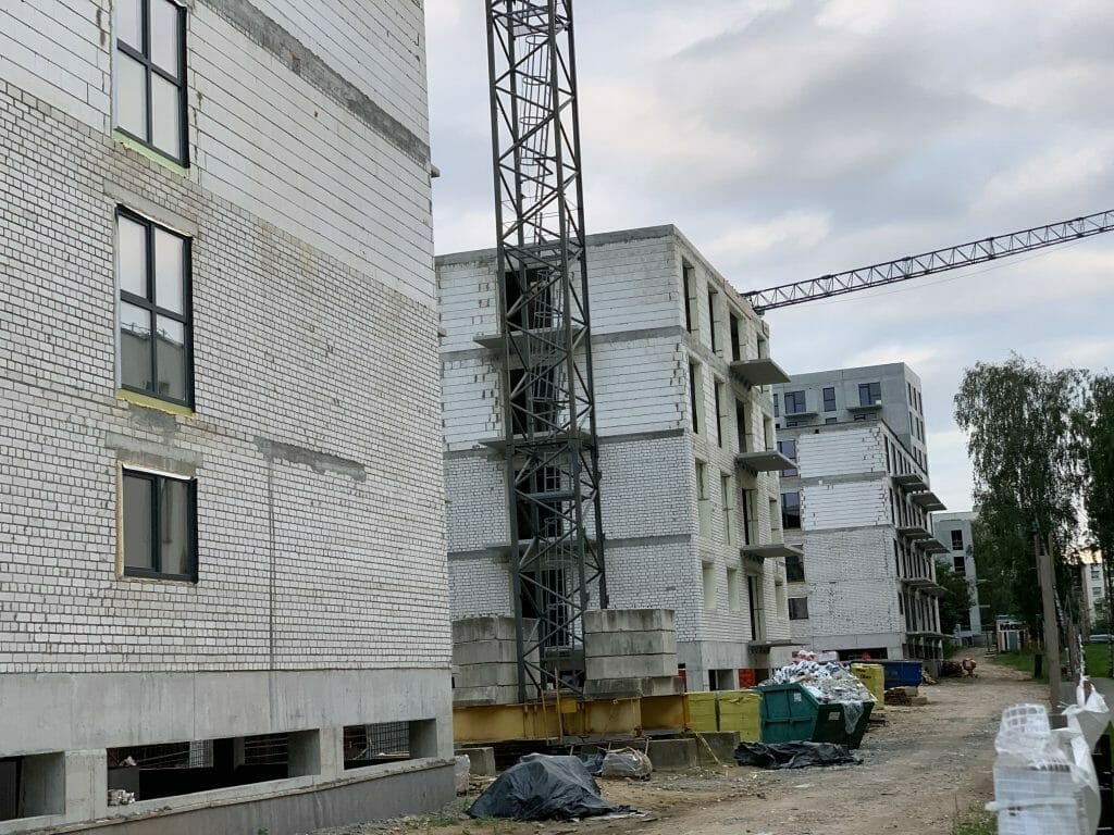 B Kvadratu (Bajorų kel. 29) (Bajorų kel. 29) - Multi apartment - construction photos