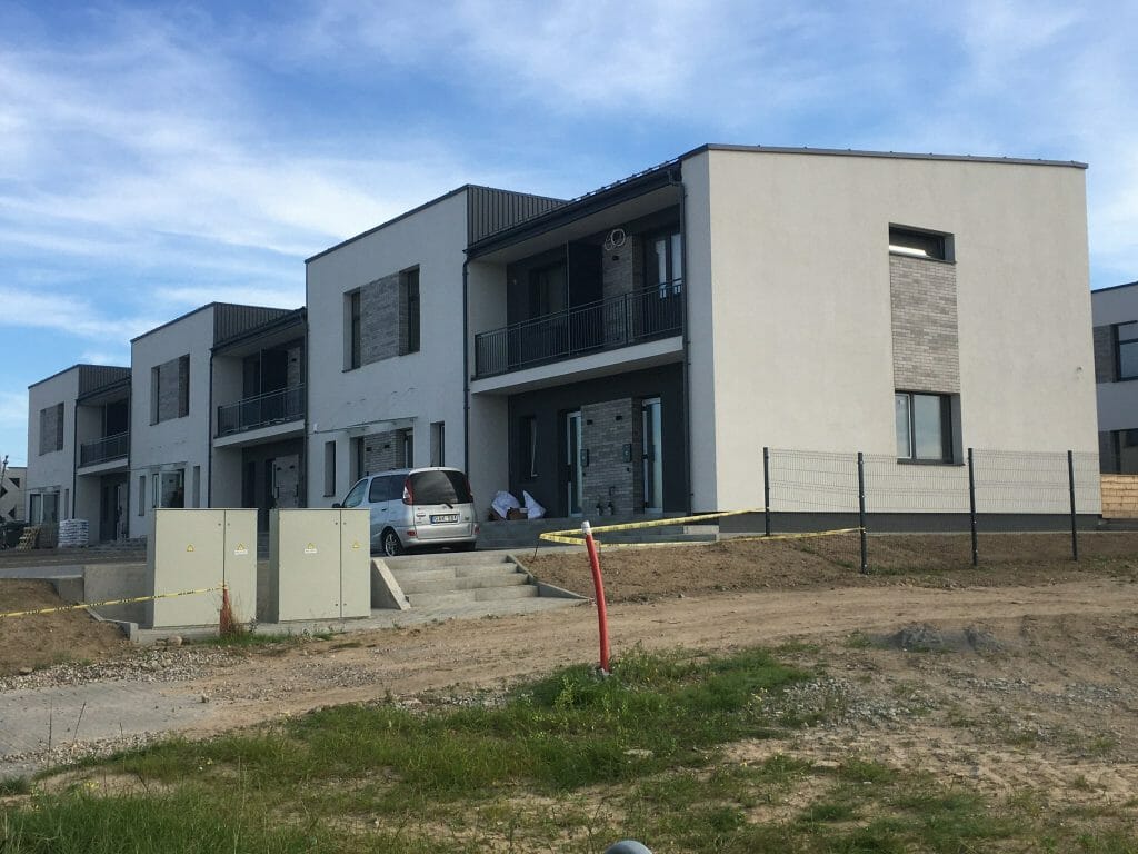 Lukšinės namai (Lukšinės g. 27) (Lukšinės g. 27) - Sublokuoti namai - statybų nuotraukos