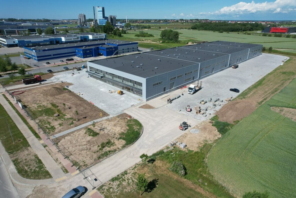 FlexStart 02 (Pramonės g. 29) - Light manufacturing - construction photos