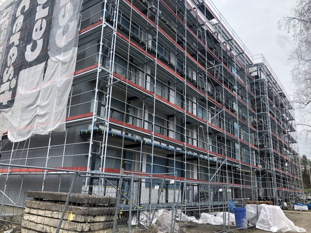 Laisvės 45A (Laisvės pr. 45A) - Multi apartment - construction photos