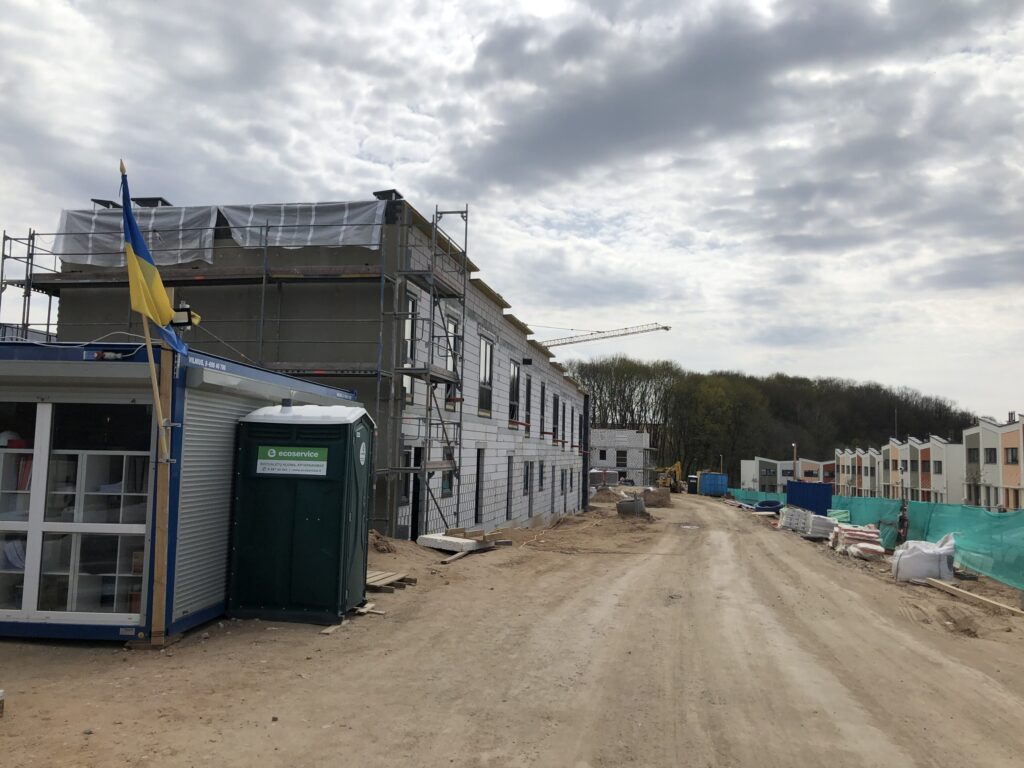 PaJustis 2 etapas (sublokuoti namai) (Mozūriškių g. 190) - Row housing - construction photos