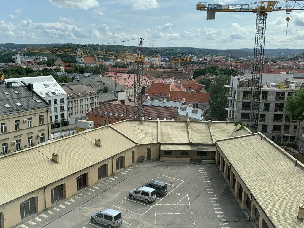 Lietuvos draudimo administracinis B10 (J. Basanavičiaus g. 10) - Multi apartment, Office center - construction photos