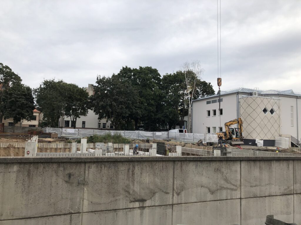 Parkingas Donelaičio g. 65A (K. Donelaičio g. 65A) - Parking facility - construction photos