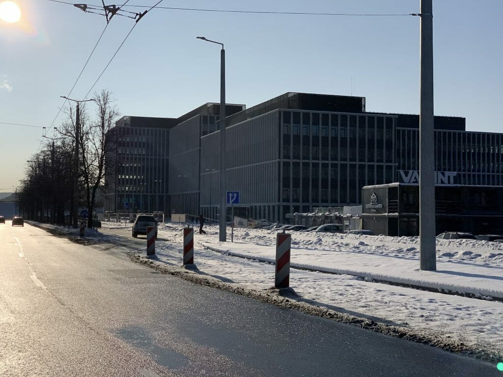 Business Garden Vilnius 1 etapas (Laisvės pr. 10) - Office center - construction photos