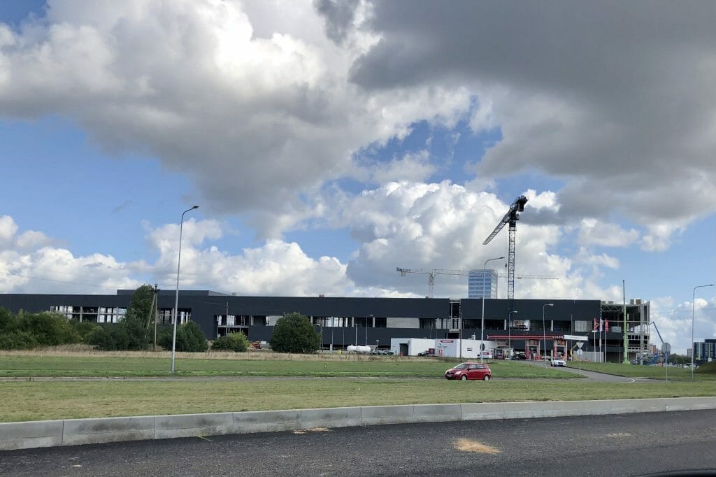 Vilnius OUTLET (Vytauto Pociūno g. 8) - Shopping center - construction photos