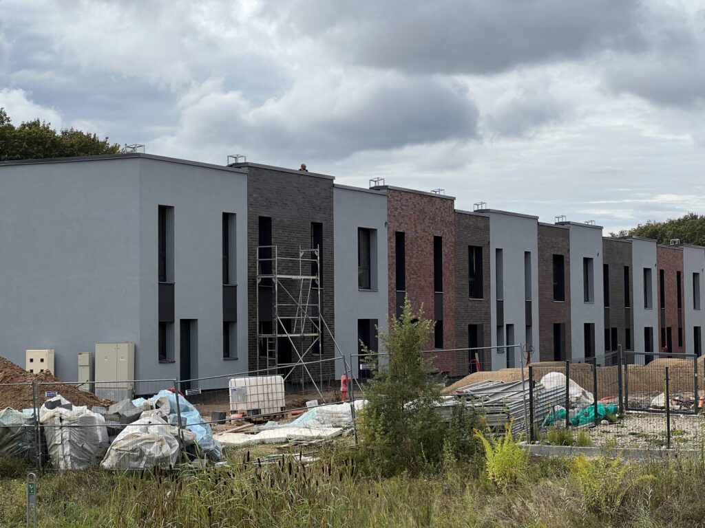 PaJustis 3 etapas (sublokuoti namai) (Mozūriškių g. 190) - Row housing - construction photos