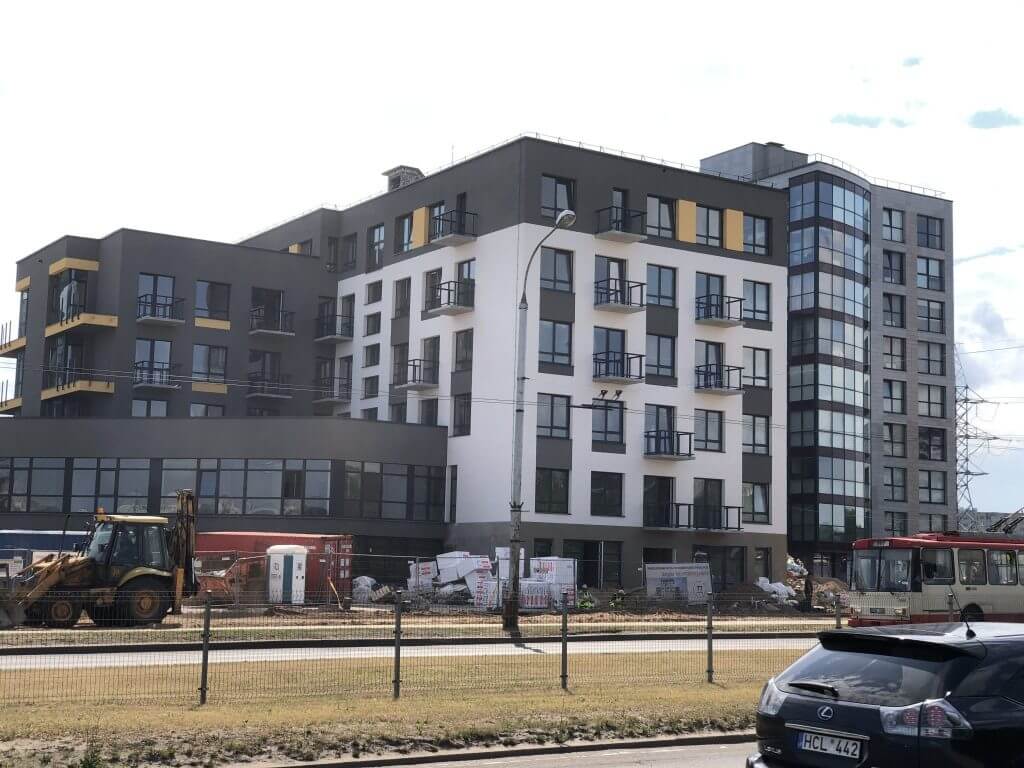 Laisvės 77 (Laisvės pr. 77) - Multi apartment - construction photos