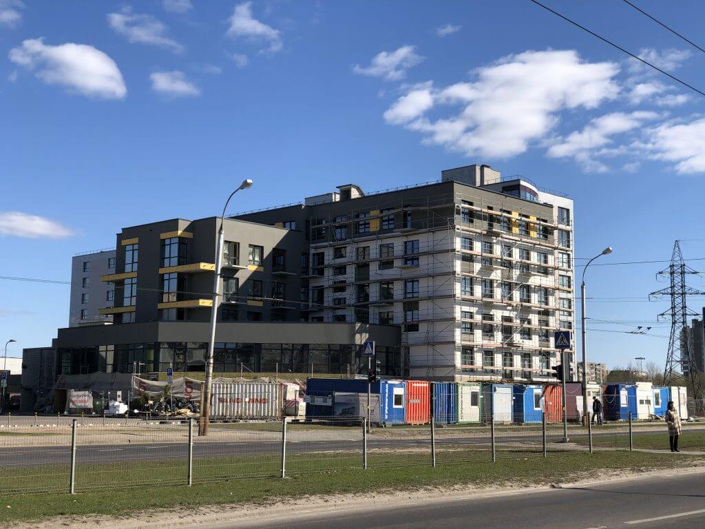 Laisvės 77 (Laisvės pr. 77) - Multi apartment - construction photos