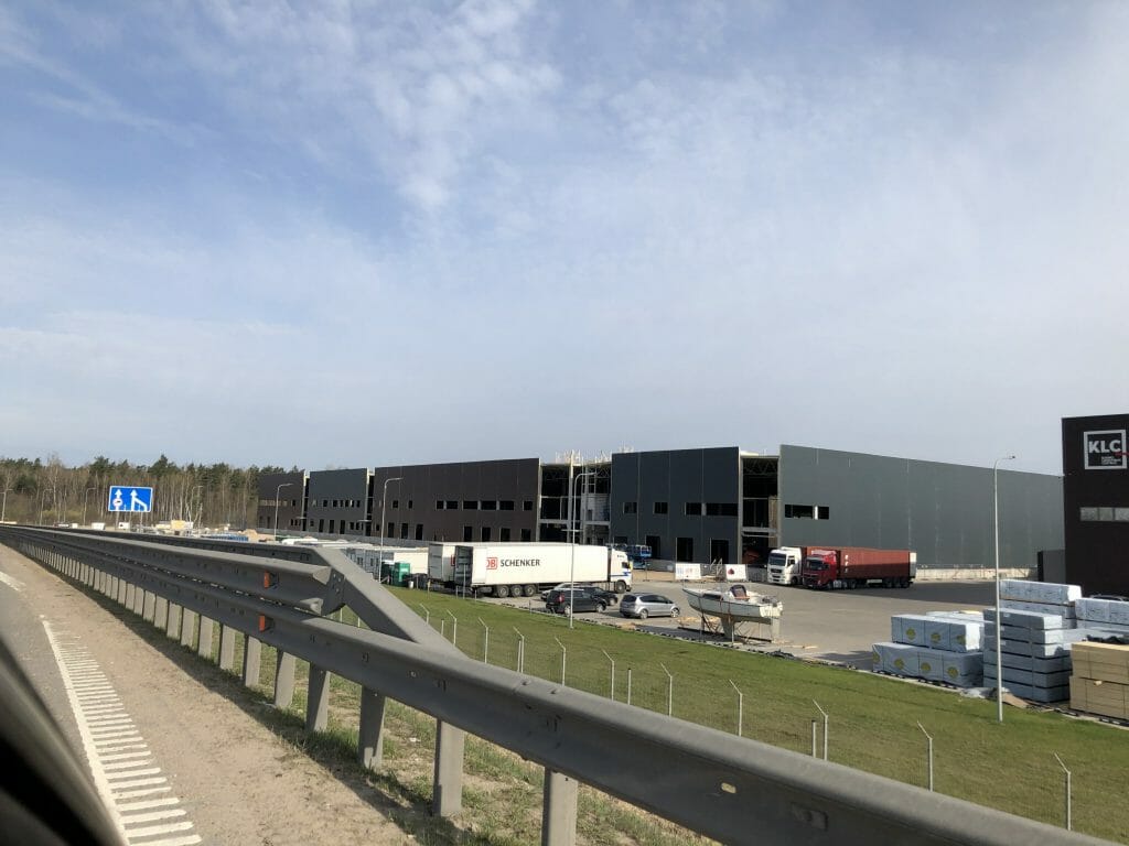 Kauno logistikos centras (Martinavos g. 8) - Warehouse / Distribution center - construction photos