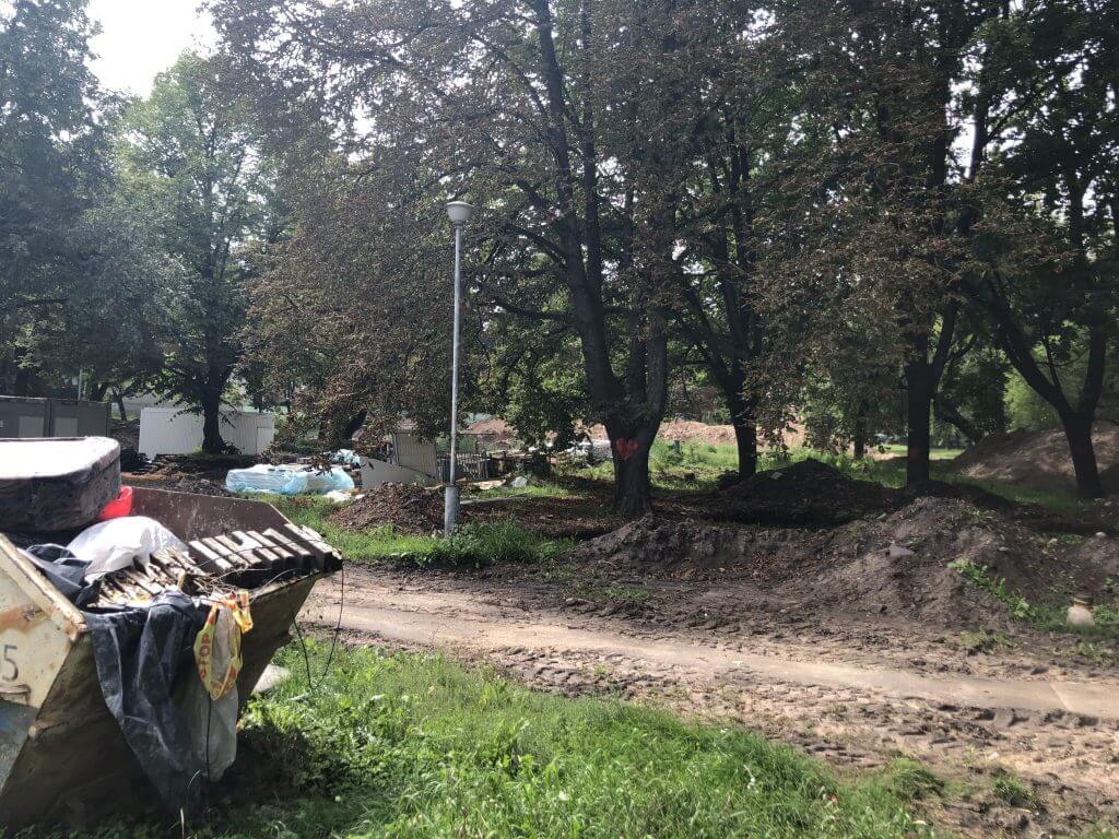 Reformatų parkas (Pylimo g.) - Parkas - statybų nuotraukos