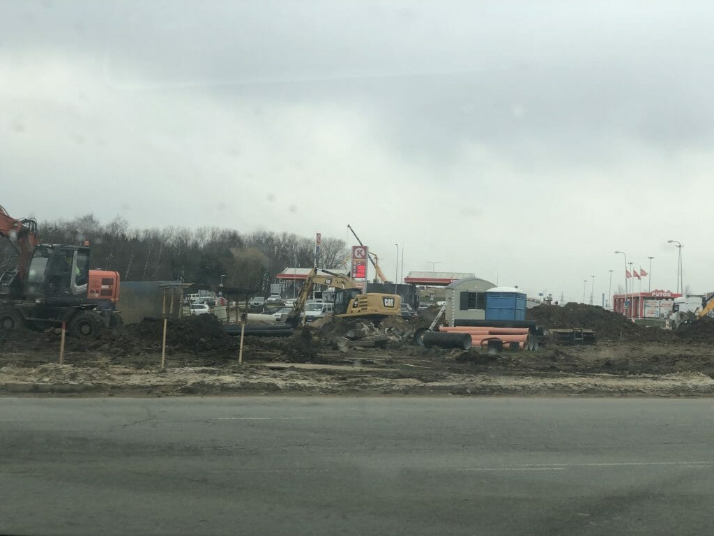 Baltijos pr. žiedinė sankryža (Baltijos pr., Šilutės pl.) - Road - construction photos