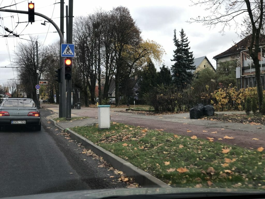 Nuokalnės ir Tvirtovės g. dviračių takas (Nuokalnės g.) - Dviračių takas - statybų nuotraukos