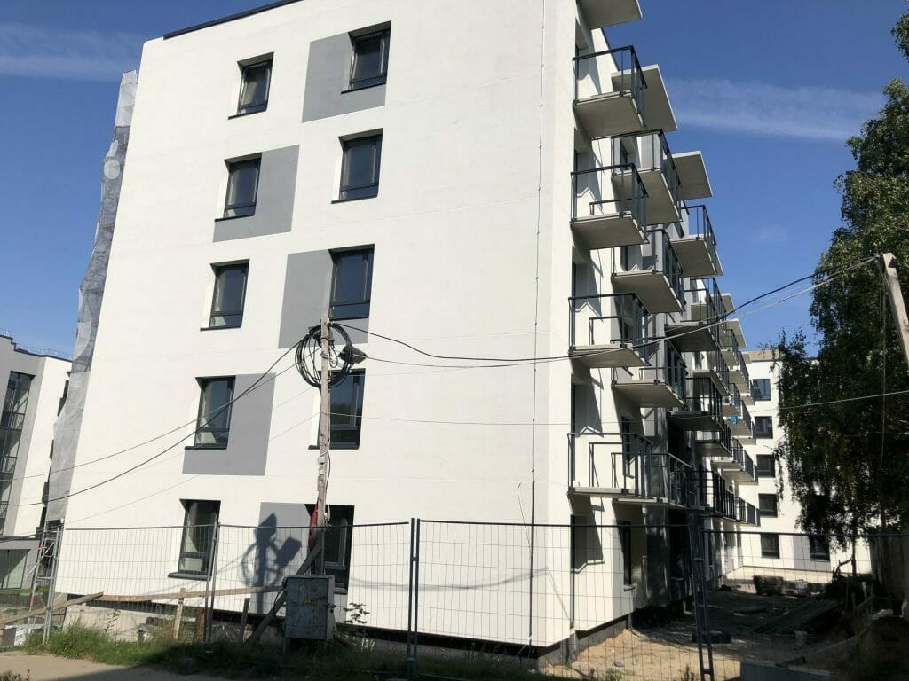 Kavoliuko 14 (A. P. Kavoliuko g. 14) - Multi apartment - construction photos