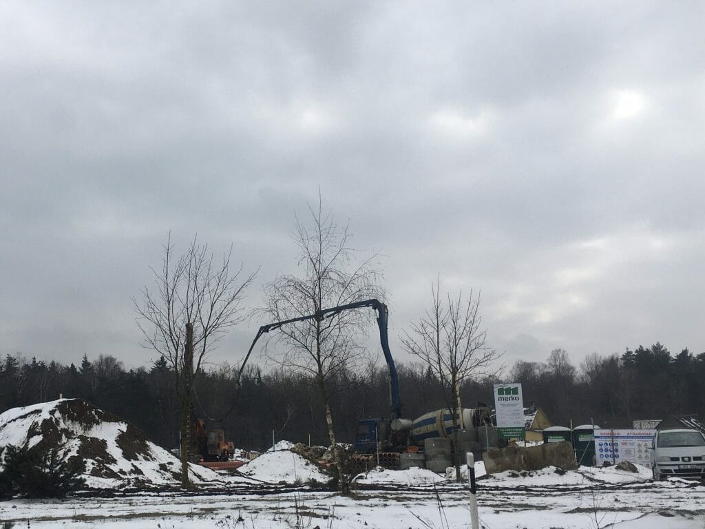 Tokvila centras Savanorių pr. 274 (Savanorių pr. 274) - Autosalons / Auto apkalpošanas centrs - būvdarbu attēli