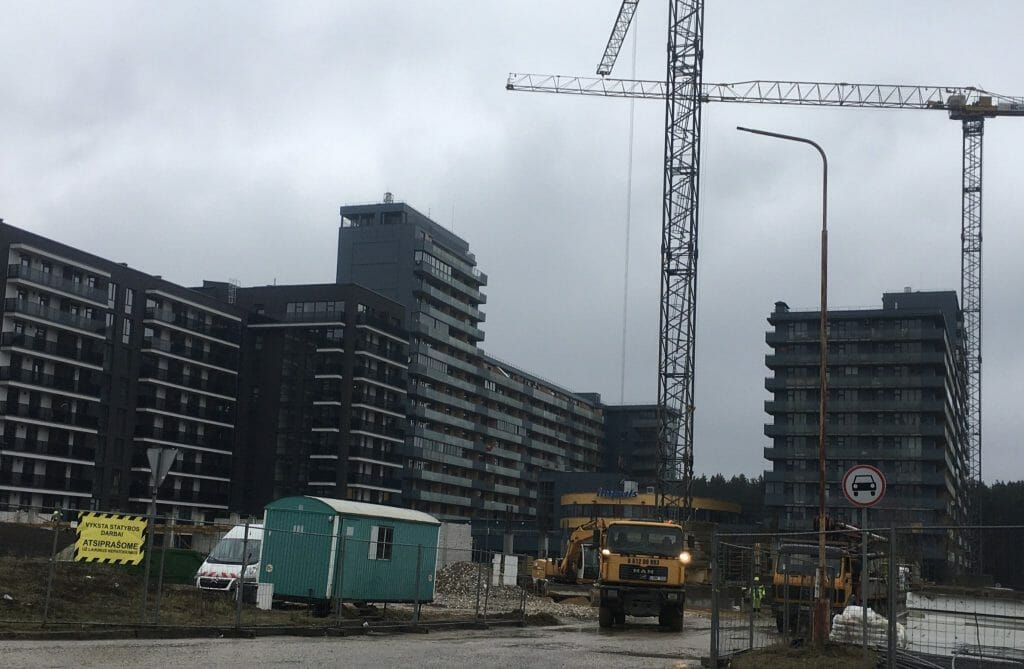 Trinapolio namai 2 etapas (Trinapolio g. 3) - Multi apartment - construction photos