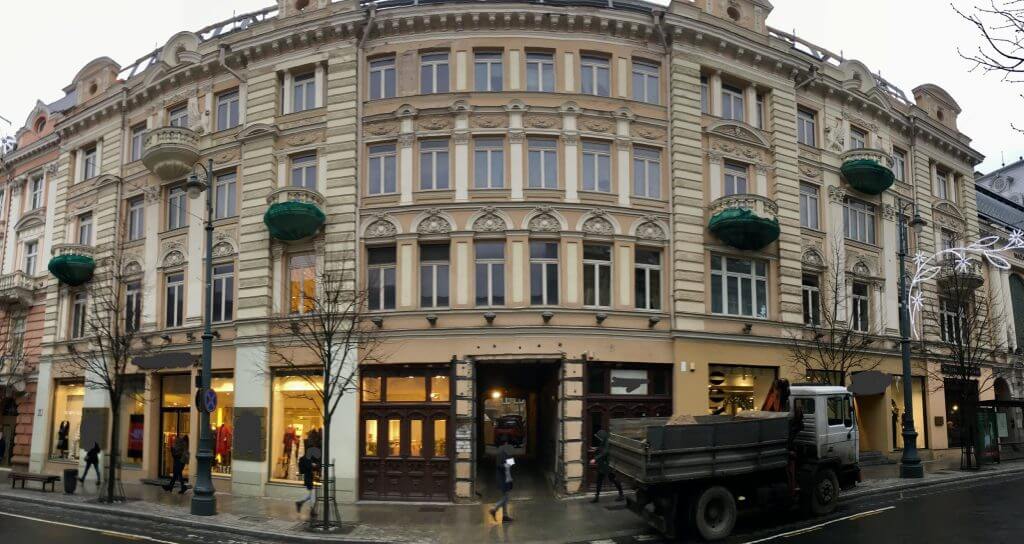 Gedimino 22 (Gedimino pr. 22) - Multi apartment - construction photos