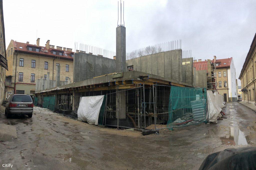 Bazilijonų namai 3 etapas (Bazilijonų g. 3B, 3C) - Multi apartment - construction photos