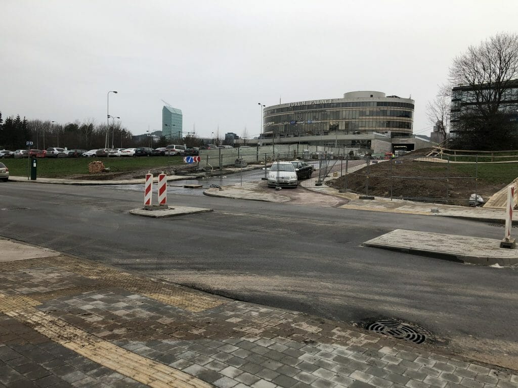 Algimanto Nasvyčio g. (Upės g.) - Street - construction photos