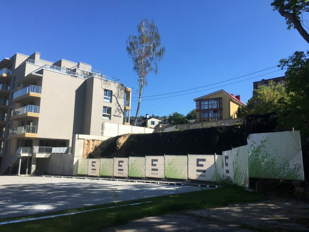 Sapiegų 19 (L. Sapiegos g. 19) - Multi apartment - construction photos