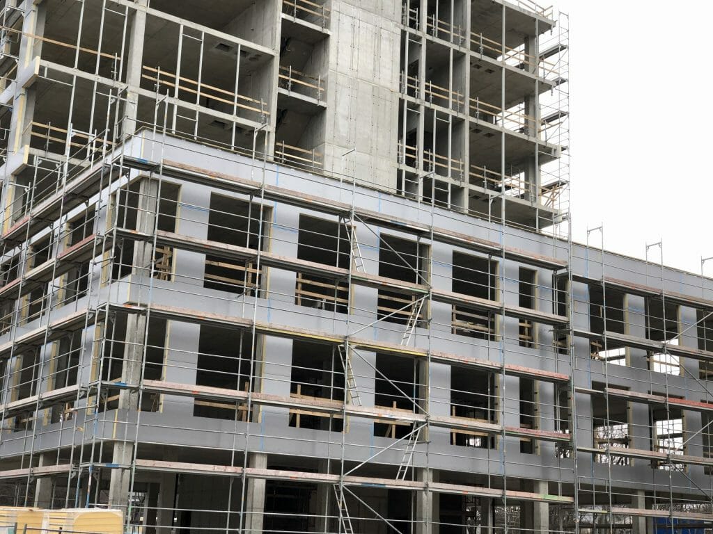 Žalgirio 94 (Žalgirio g. 94) - Office center - construction photos