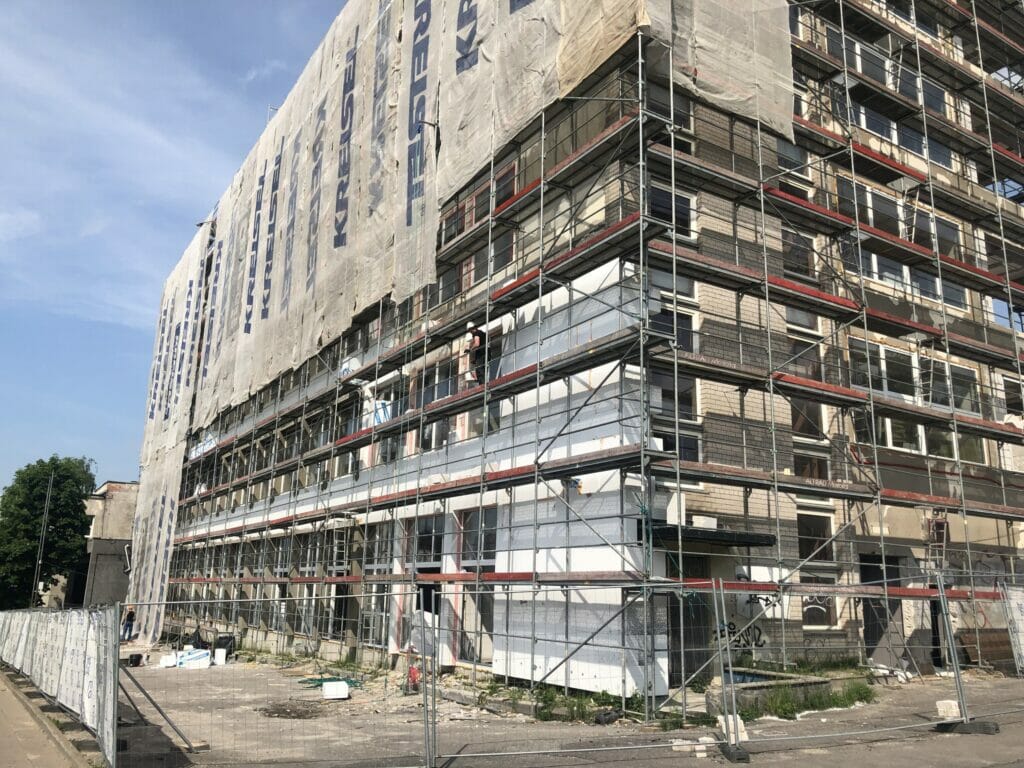 Loftai Žuvėdra (Buivydiškių g. 36) - Lofts - construction photos