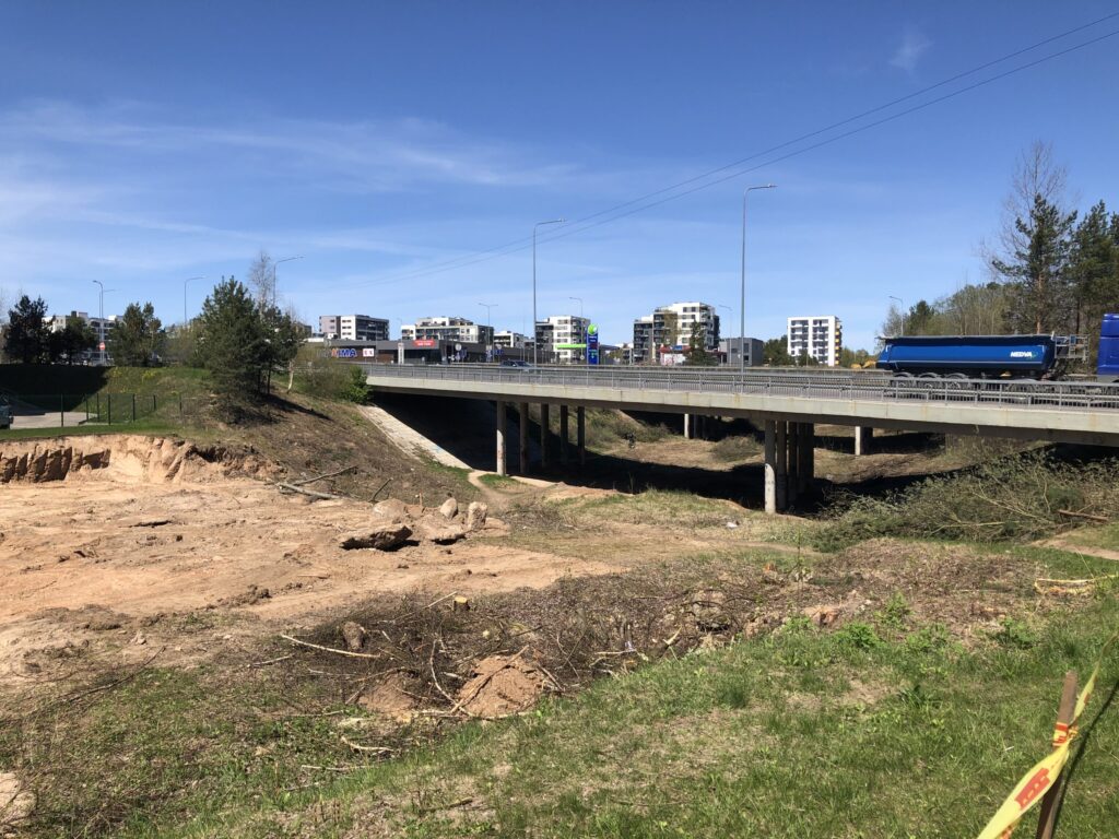 Smalinės g. tęsinys (Smalinės g.) - Bike path, Street - construction photos