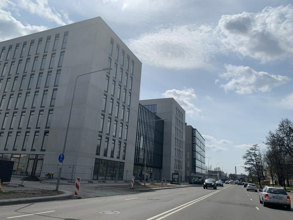 OFFICE 100 by Skraidenis (Panerių g. 49) - Office center - construction photos