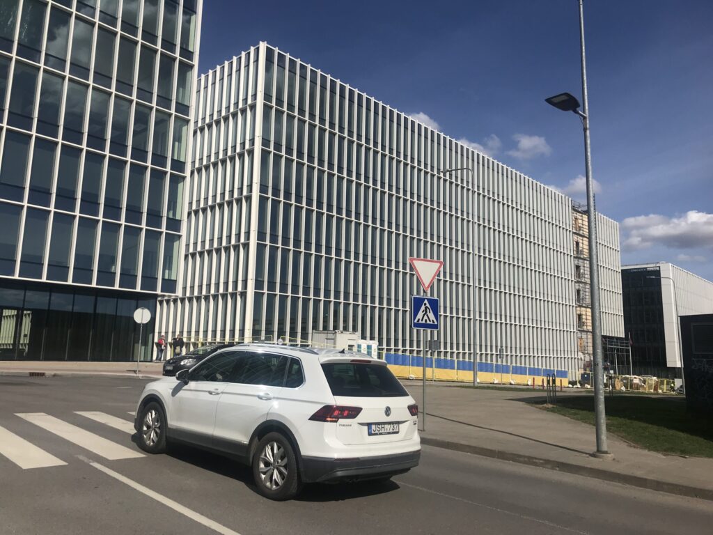 CORE (Ukmergės g. 126) - Office center - construction photos