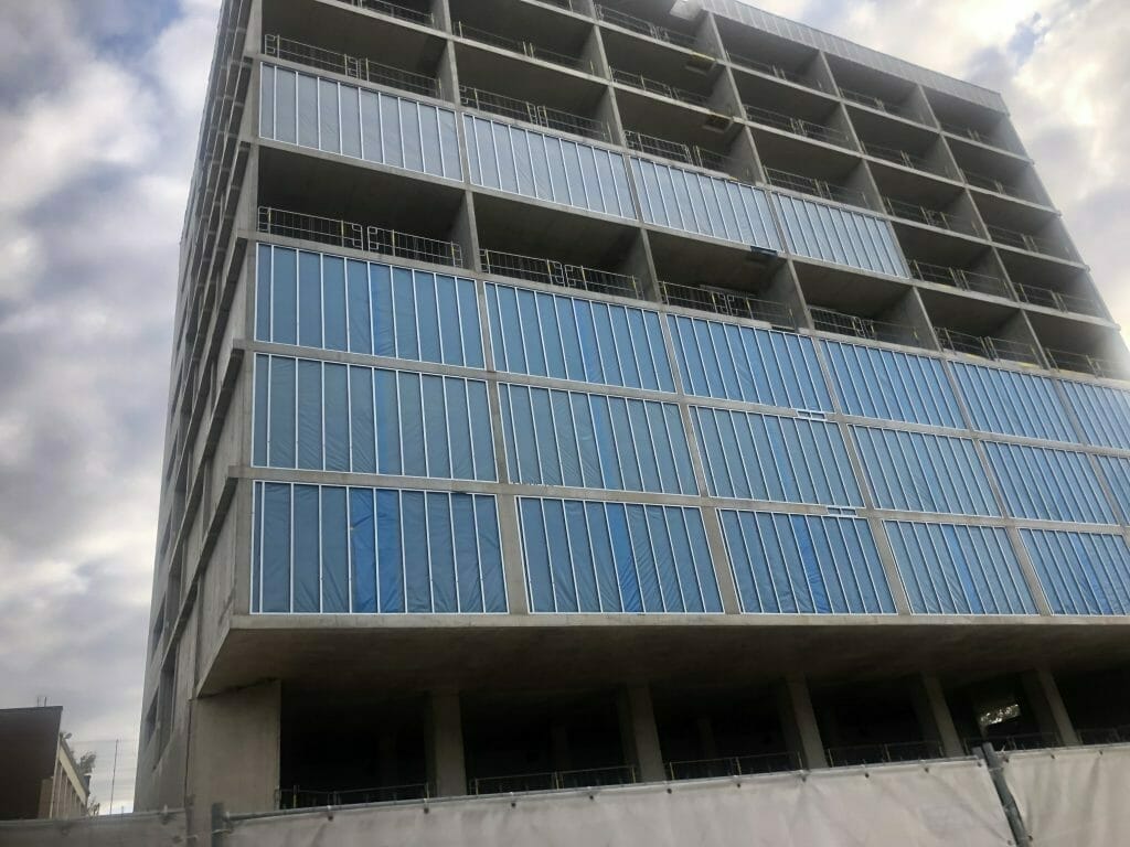 Centrinio archyvo priestatas (O. Milašiaus g. 23) - Administrative - construction photos