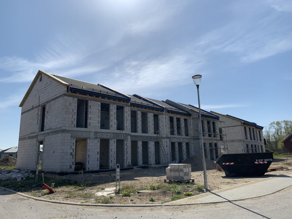 Gabijos g. namai (Gabijos g.) - Sublokuoti namai - statybų nuotraukos