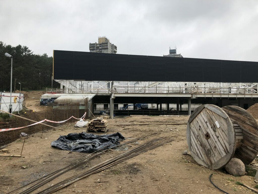 Lazdynų baseinas (Erfurto g. 13) - Pool - construction photos