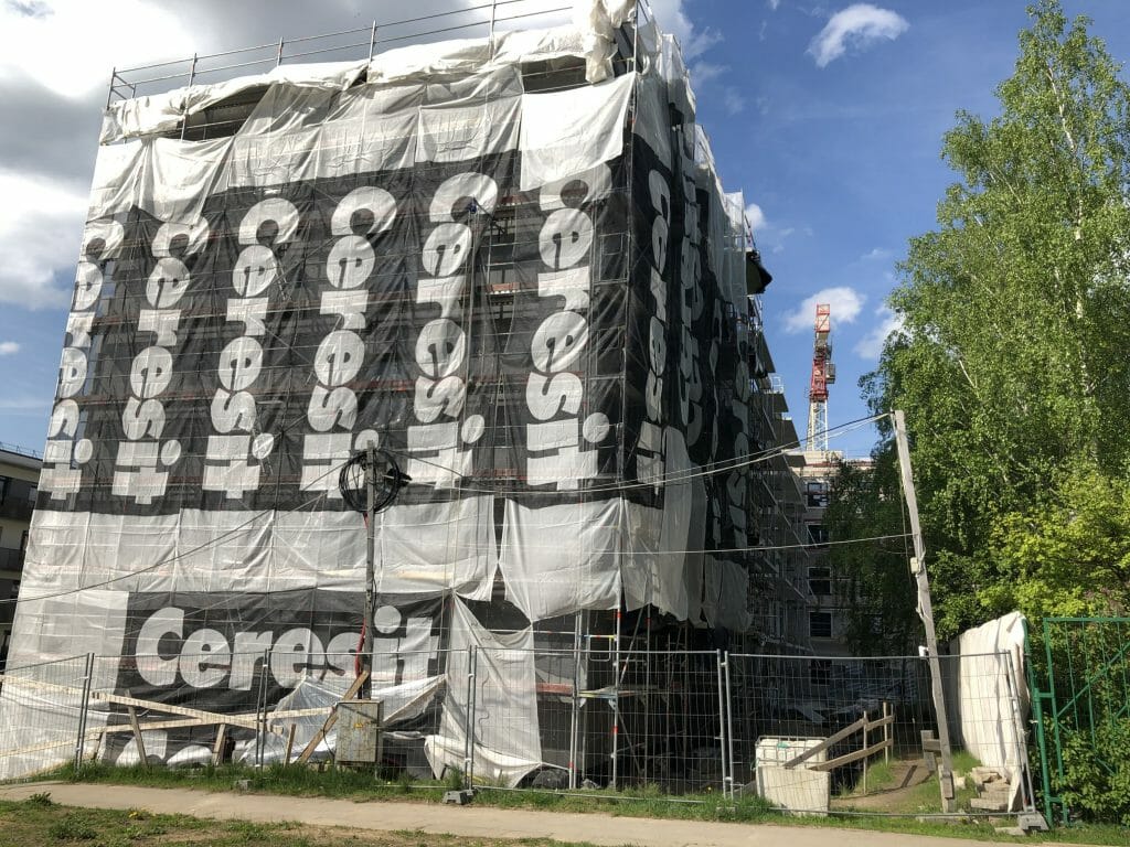 Kavoliuko 14 (A. P. Kavoliuko g. 14) - Multi apartment - construction photos