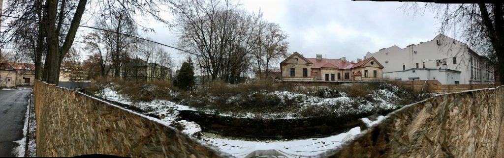 Radvilų valda Tilto g. 11 (Tilto g. 11, Tilto g. 11A) - Multi apartment, Office center - construction photos