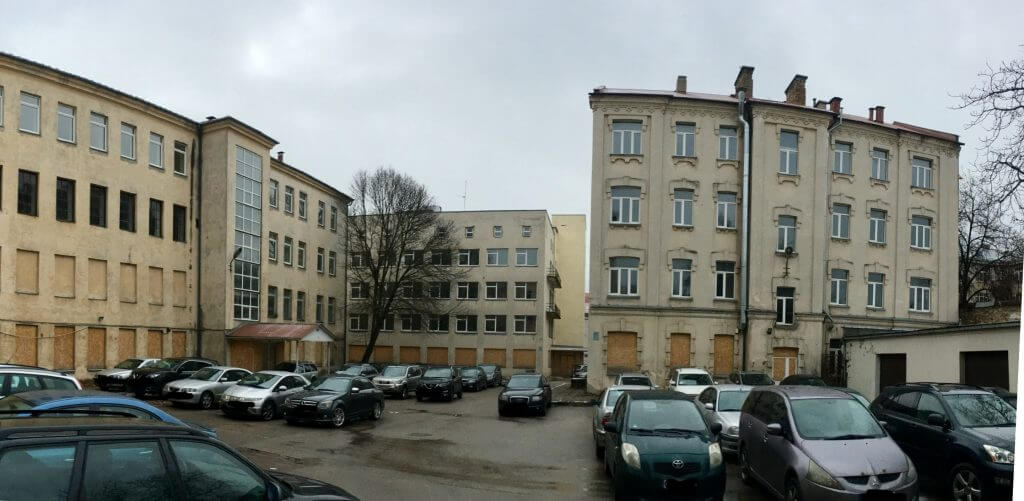 Radvilų valda Tilto g. 11 (Tilto g. 11, Tilto g. 11A) - Multi apartment, Office center - construction photos