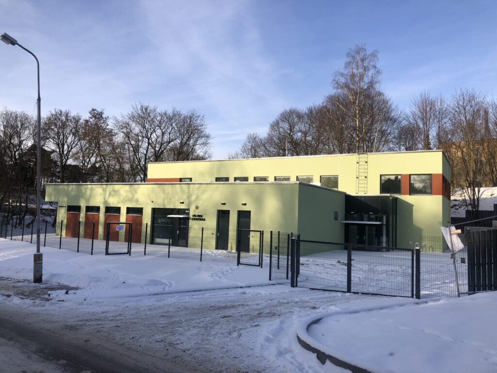 Vilties centras Gardino g. (Gardino g. 2A) - Specialized care center - construction photos