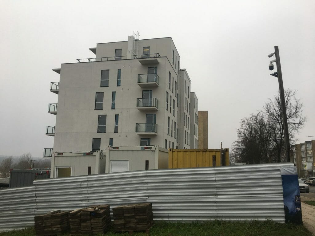 Kapsų 11 (Kapsų g. 11) - Multi apartment - construction photos
