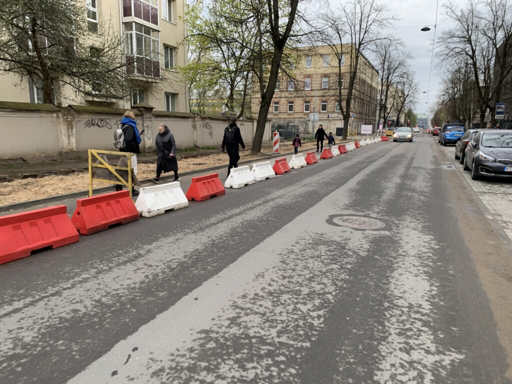 Ramaus eismo T. Ševčenkos g. (T. Ševčenkos g.) - Street - construction photos