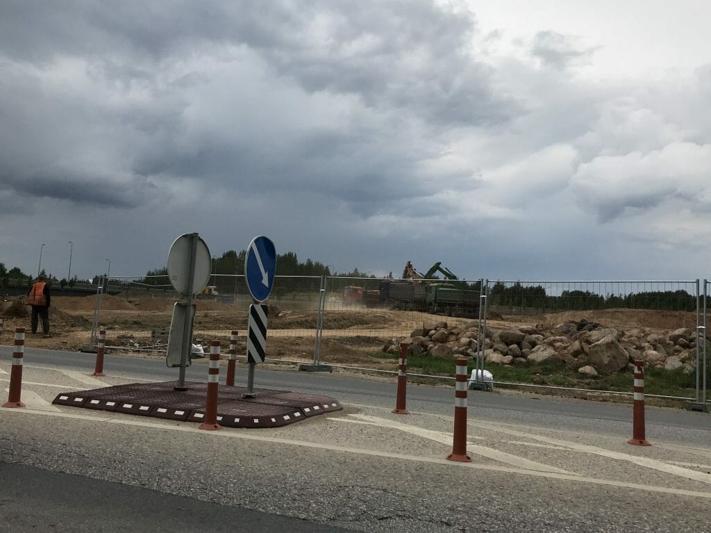 Pašilaičiai PC (Pavilnionių g. 55) - Tirdzniecības centrs - būvdarbu attēli