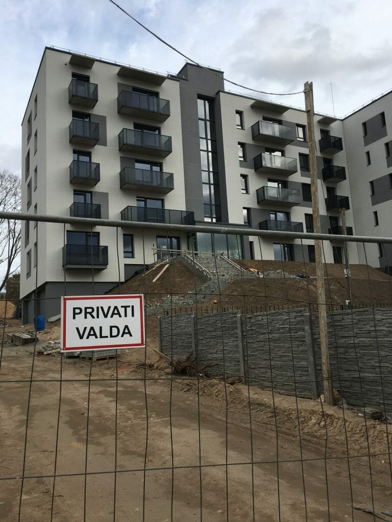 Kavoliuko 14 (A. P. Kavoliuko g. 14) - Multi apartment - construction photos